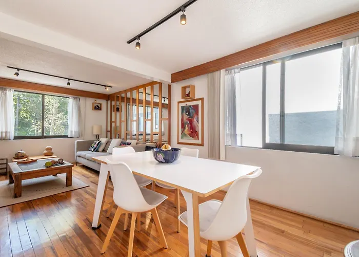 Apartamento Elegant&comfortable Near Coyoacán *
